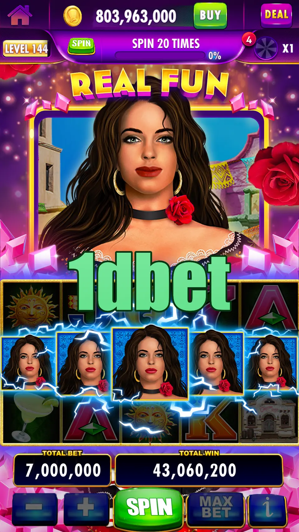 1dbet Login