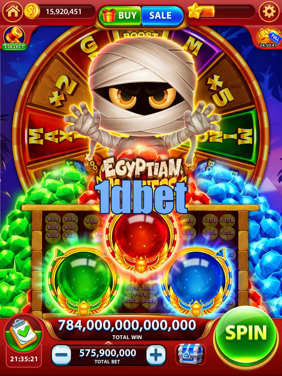 1dbet Capturas de tela Oficial APK